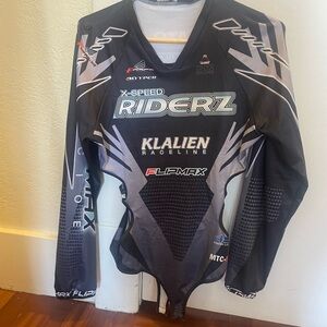 Long sleeve motocross street style bodysuit